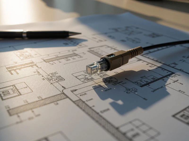 Kingneed engineering team reviewing a fiber network plan around a table